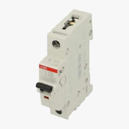 ABB MCB 20A 1P S201-C20 10KA@230V Model# 2CDS251001R0204