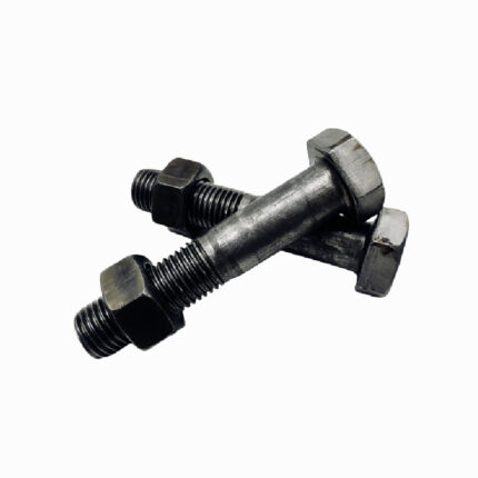 Black Iron Hexagonal Bolt