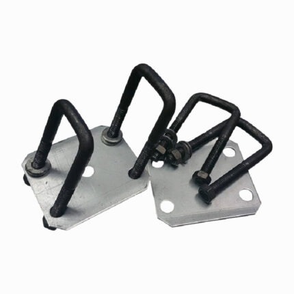 Black Iron Square U Bolt