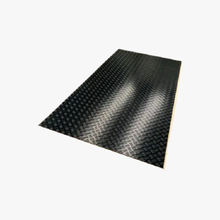 Black Iron Checkered Plate